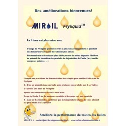 FRYLIQUID des économies d'huile alimentaire